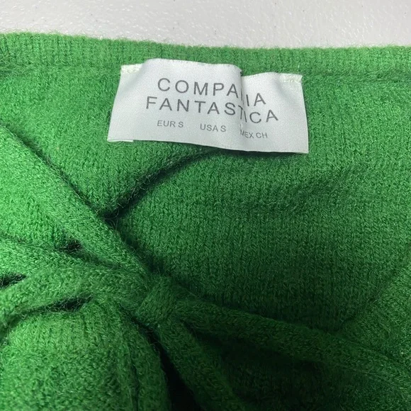 Compania Fantastica Green Sweater - Picture 4 of 6